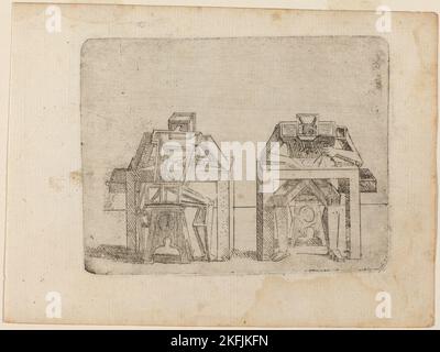 De « Bizzarie di varie Figure », 1624. Banque D'Images