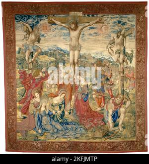 La Crucifixion, c. 1520. Banque D'Images