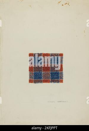 Textile, c. 1937. Banque D'Images