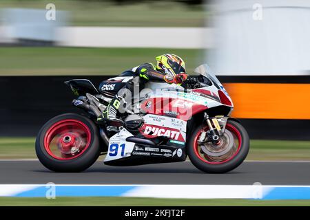 Phillip Island, Australie, 18 novembre 2022. S91 lors du Championnat du monde de Superbike 2022 de FIM au circuit de Phillip Island sur 18 novembre 2022 à Phillip Island, en Australie. Crédit : Dave Helison/Alamy Live News Banque D'Images