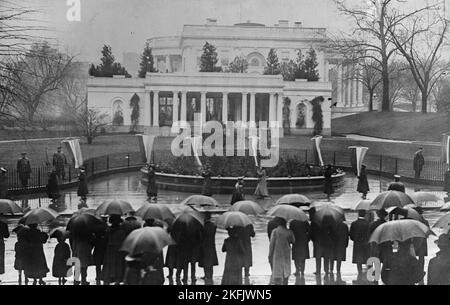 Femme au suffrage - parade du piquet, 1917. Banque D'Images