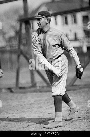 George McBride, Washington Al (baseball), 1913. Banque D'Images