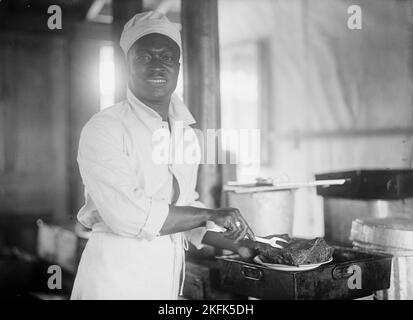 Camp d'instruction des officiers de fort Myer - Mess, 1917. Banque D'Images