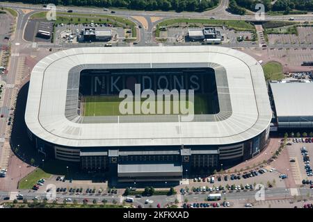 Stade MK, stade des clubs de football pour femmes Milton Keynes et Milton Keynes Dons, Milton Keynes, 2017. Banque D'Images