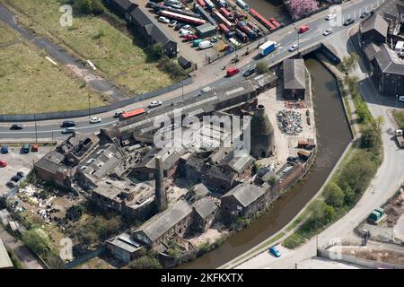 The Derelict Price and Kensington Teapot Works à Longport, ville de Stoke-on-Trent, 2021. Banque D'Images