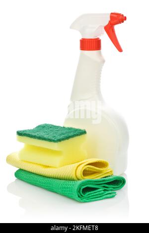 Vaporisateur avec spoage sur nappes Banque D'Images