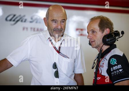 Yas Island, Abu Dhabi. 19th novembre 2022. SAUBER Peter (che), fondateur du Groupe Sauber, portrait lors du Grand Prix de Formule 1 Etihad Airways Abu Dhabi 2022, 22nd tour du Championnat du monde de Formule 1 FIA 2022 de 18 novembre à 20, 2022 sur le circuit Yas Marina, à l'île Yas, Abou Dhabi - photo : Antonin Vincent / DPPI/DPPI/LiveMedia crédit: Agence de photo indépendante / Alay Live News Banque D'Images