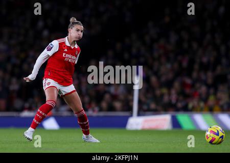 Steph Catley d'Arsenal à l'occasion du match de la Barclays FA Women's Super League entre Arsenal et Manchester United au stade Emirates, Londres, le samedi 19th novembre 2022. (Credit: Tom West | MI News) Credit: MI News & Sport /Alay Live News Banque D'Images