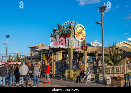 LandShark Bar and Grill at Resorts at 1133 Boardwalk à Atlantic City, New Jersey NJ, États-Unis. Banque D'Images