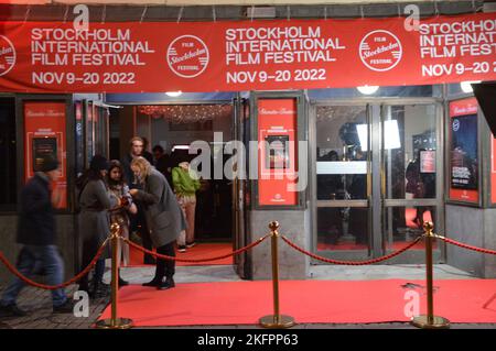 Stockholm, Suède - 2022 novembre - Festival international du film de Stockholm - Skandia-Teatern à Drottningatan. (Photo de Markku Rainer Peltonen) Banque D'Images