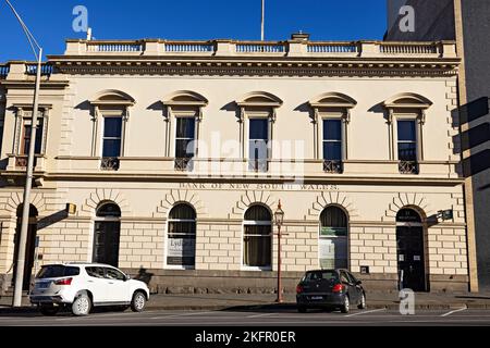 Ballarat Australie / l'hôtel de charme Heritage on Lydiard est situé dans l'ancien bâtiment 1862 de la Banque de Nouvelle-Galles du Sud. Banque D'Images