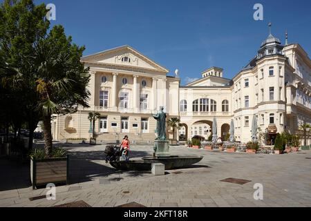 Théâtre municipal de Baden près de Vienne, Basse-Autriche, Autriche, Europe Banque D'Images