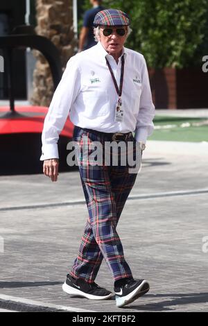 Abu Dhabi, Émirats arabes Unis. 19th novembre 2022. Jackie Stewart lors du Grand Prix de Formule 1 d'Abou Dhabi au circuit Yas Marina sur 19 novembre 2022 à Abu Dhabi, Émirats arabes Unis. (Credit image: © Beata Zawrzel/ZUMA Press Wire) Banque D'Images