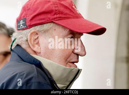 Palma, Majorque, Espagne, 5 mai. 2016.le roi émérite Juan Carlos d'Espagne a participé aux voiliers de la Palma Vela Cup dans la baie de Palma. Banque D'Images
