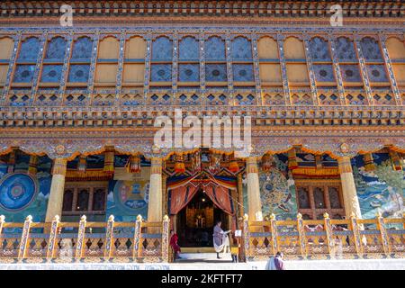 Punakha Dzong du Bhoutan Banque D'Images