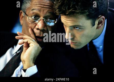 MORGAN FREEMAN, Ben Affleck, LA SOMME DE TOUTES LES PEURS, 2002 Banque D'Images