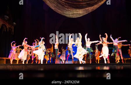 Représentation de Roméo et Juliette à l'Opéra d'Etat de Minsk et au Ballet Theatre Banque D'Images