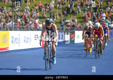 Jack Willis (Grande-Bretagne). Triathlon hommes. Championnats d'Europe Munich 2022 Banque D'Images