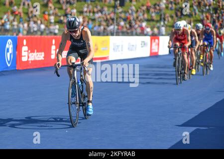 Jack Willis (Grande-Bretagne). Triathlon hommes. Championnats d'Europe Munich 2022 Banque D'Images