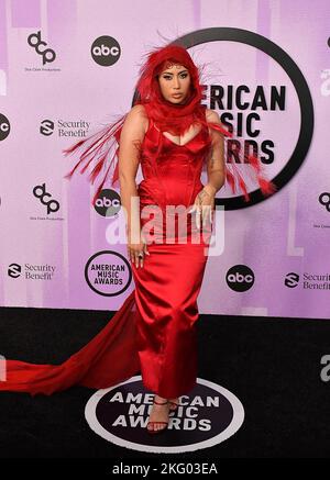 Kali Uchis participe aux American Music Awards 2022 au Microsoft Theatre on 20 novembre 2022 à Los Angeles, en Californie. Photo : Casey Flanigan/imageSPACE/MediaPunch Banque D'Images