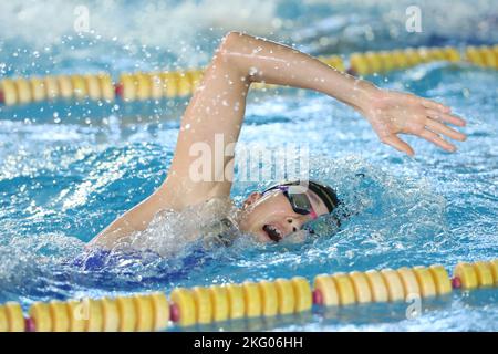 Shizuoka, Japon. 18th novembre 2022. Misaki Uchida Pentathlon moderne : les Championnats du Pentathlon moderne 62nd tous japonais natation individuelle des femmes au club de natation de Higashi fuji, à Shizuoka, Japon . Credit: YUTAKA/AFLO SPORT/Alay Live News Banque D'Images