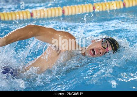 Shizuoka, Japon. 18th novembre 2022. SHO Onishi Pentathlon moderne : les 62nd Championnats du Pentathlon moderne tous japonais natation individuelle des hommes au club de natation de Higashi fuji, à Shizuoka, Japon . Credit: YUTAKA/AFLO SPORT/Alay Live News Banque D'Images