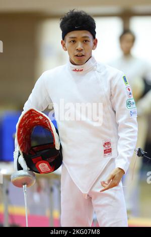 Shizuoka, Japon. 18th novembre 2022. SHO Onishi Pentathlon moderne : les Championnats du Pentathlon moderne 62nd tous japonais Escrime individuel masculin au gymnase de la ville de Gotemba, à Shizuoka, Japon . Credit: YUTAKA/AFLO SPORT/Alay Live News Banque D'Images