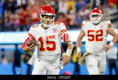 Kansas City Chiefs linebacker Nick Bolton (32) runs during an NFL football  game against the Los Angeles Chargers, Sunday, Nov. 20, 2022, in Inglewood,  Calif. (AP Photo/Kyusung Gong Stock Photo - Alamy