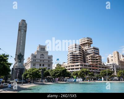 Santa Cruz de Ténérife, Espagne; 4 novembre 2022: Plaza de España à Santa Cruz de Ténérife Banque D'Images