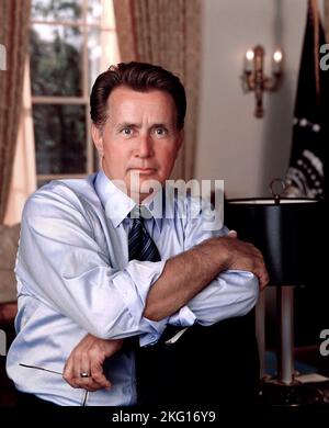 MARTIN SHEEN DANS L'AILE OUEST (1999) -TITRE ORIGINAL: AILE OUEST, LA-TV-. Crédit : NBC / Album Banque D'Images