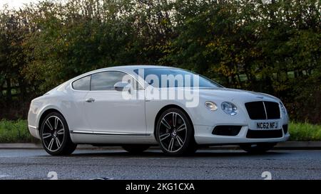 2012 blanc 3993 cc Bentley Continental Banque D'Images