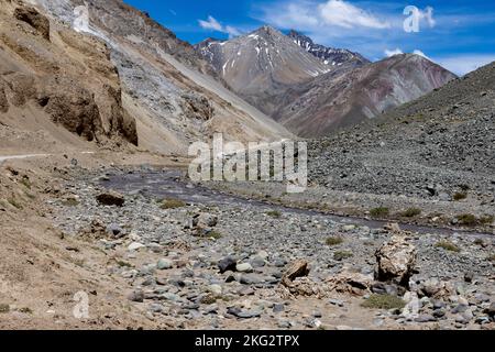 Voyager le Cajon del Maipo près de Santiago, Chili Banque D'Images