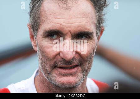 BEYOU Jeremie - CHARAL - IMOCA lors de l'arrivée de la route du Rhum-destination Guadeloupe 2022, course transatlantique solo, Saint-Malo - Guadeloupe (6 562 kilomètres) sur 6 novembre 2022 à Saint-Malo, France - photo: Pierre Bouras/DPPI/LiveMedia Banque D'Images