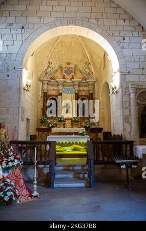 2021 novembre 30 - Europe; Italie, Sardaigne, Castelsardo, S. Maria Delle Grazie Banque D'Images