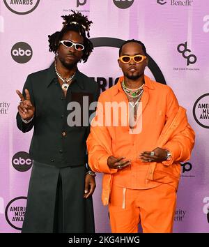 Participe aux American Music Awards 2022 au Microsoft Theatre on 20 novembre 2022 à Los Angeles, en Californie. Photo : Casey Flanigan/imageSPACE Banque D'Images