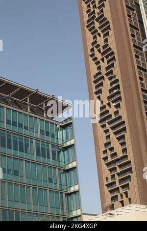 Dubai, Émirats Arabes Unis - 07-31-2022: Dubai International Financial Center Banque D'Images