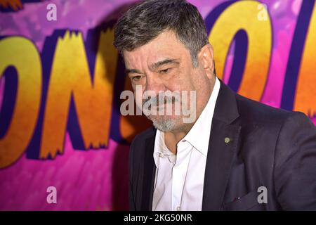 Rome, Italie. 21st novembre 2022. Francesco Pannofino assiste au photocall pour 'Strange World - un Mondo Misterioso' sur 21 novembre 2022 à Rome, Italie. Credit: dpa/Alay Live News Banque D'Images