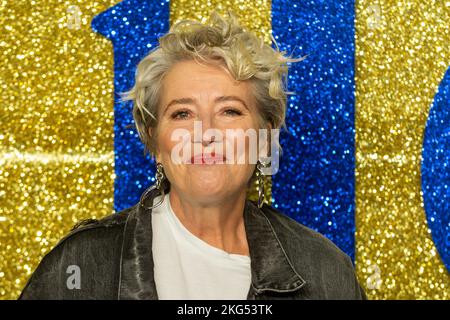 Londres, Royaume-Uni. 21 novembre 2022. Emma Thompson (Mlle Trunchbull) participe au Gala screening britannique de « Matilda: The musical » de Roald Dahl à Curzon Mayfair. Credit: Stephen Chung / Alamy Live News Banque D'Images