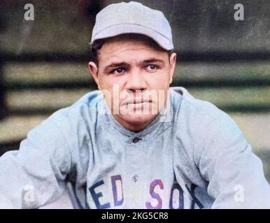 BABE RUTH (1895-1948 joueur américain de baseball vers 1930
