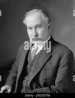 Albert Bacon Fall (1861 – 1944) sénateur des États-Unis du Nouveau-Mexique, infâme pour son implication dans le scandale du dôme de Teapot Banque D'Images