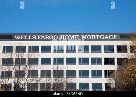 Minneapolis, Minnesota. Wells Fargo Home Mortgage Company Banque D'Images