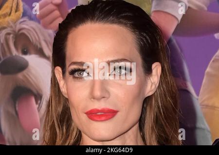 Rome, Italie. 21st novembre 2022. Laura Chiatti assiste au tapis rouge de la première du film 'Strange World un mondo misterioso' au cinéma Space Moderno. (Photo de Mario Cartelli/SOPA Images/Sipa USA) crédit: SIPA USA/Alay Live News Banque D'Images