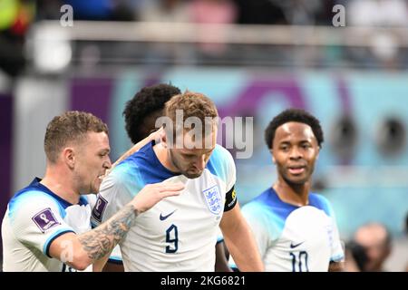 DOHA, Qatar. , . Harry Kane (FW) 9, crédit: SPP Sport Press photo. /Alamy Live News Banque D'Images