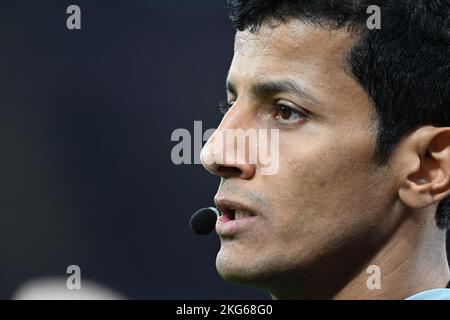 DOHA, Al Rayyan, Qatar. , . Arbitre Abdulrahman Al Jassim crédit: SPP Sport presse photo. /Alamy Live News Banque D'Images