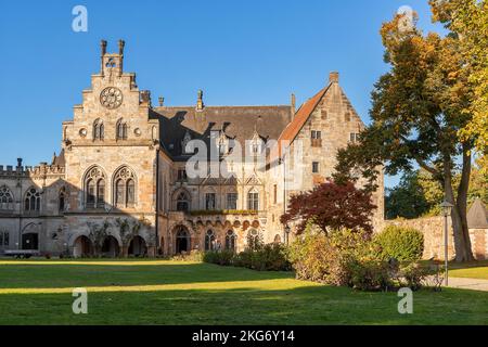 Belle Schloss Bentheim à Bad Bentheim, Basse-Saxe, Allemagne Banque D'Images