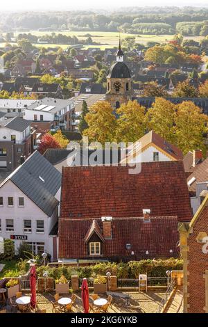 Belle ville de Bad Bentheim, Basse-Saxe, Allemagne Banque D'Images