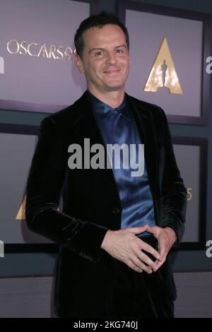19 novembre 2022, Century City, CA, Etats-Unis: LOS ANGELES - 19 NOVEMBRE: Andrew Scott au Prix des gouverneurs 13th à l'Hôtel Fairmont Century Plaza sur 19 novembre 2022 à Century City, CA (image de crédit: © Kay Blake/ZUMA Press Wire) Banque D'Images