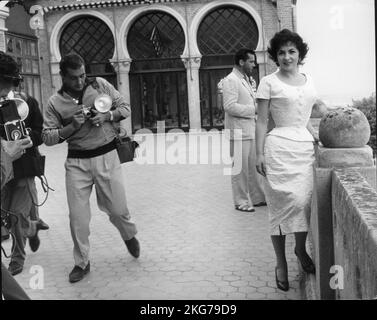 Gina Lollobrigida ca 1962 Banque D'Images