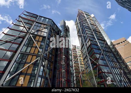 Appartements de luxe près de la Tate Modern, Neo Bankside, Sumner Street, Southwark, Londres, Royaume-Uni Banque D'Images