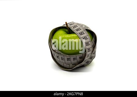Pommes vertes, source de santé et de saveur Banque D'Images